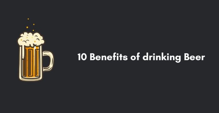 Benefits of drinking Beer
