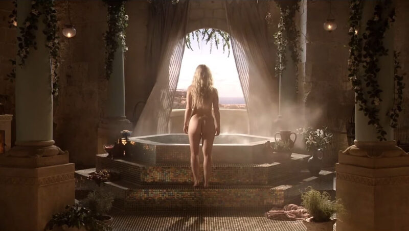 Emilia Clarke naked on got