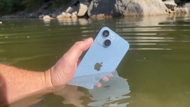 Water damage phone