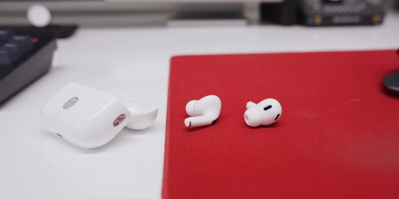 airpods closeup