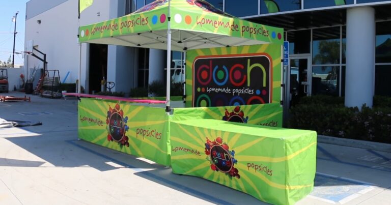 How to Use Branded Pop-Up Tents for Trade Show Business Marketing A 2024 Guide